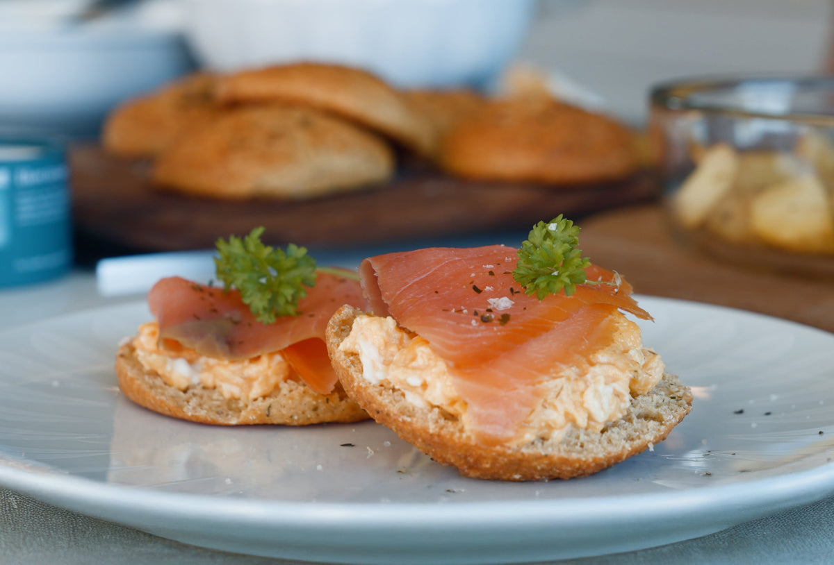Proteinbrötchen mit Arctic Ocean Greens