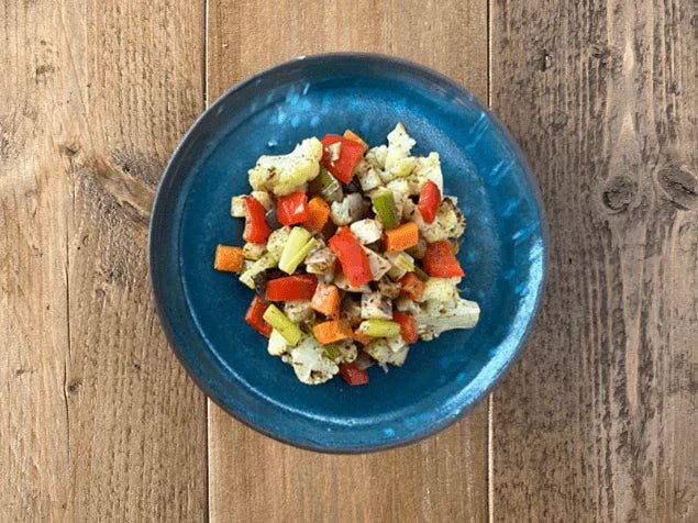Roasted vegetables