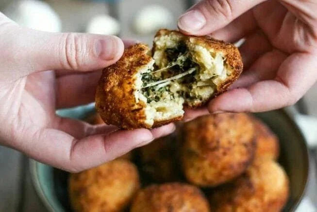 Seaweed Arancini Balls