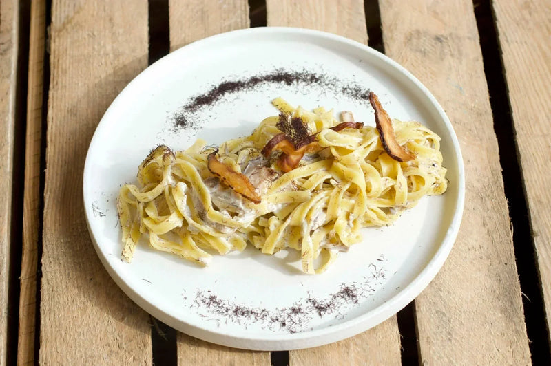 Mushroom Tagliatelle with Truffle Seaweed - Lofoten Seaweed